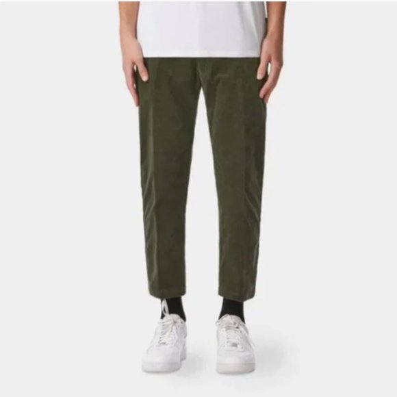 Slim Kobe Pant - Moss Green Corduroy - Picture 1 of 7
